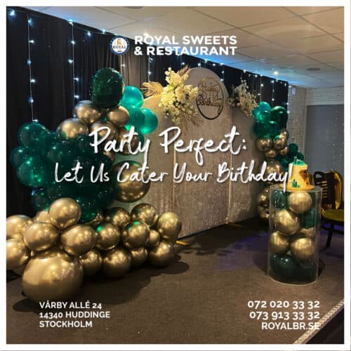 Catering Stage Setup